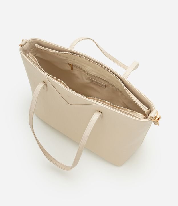Cartera Shopper Grande con Asa Larga y Textura Crocco 6