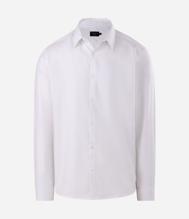 Camisa Regular en Fibra de Seda 5