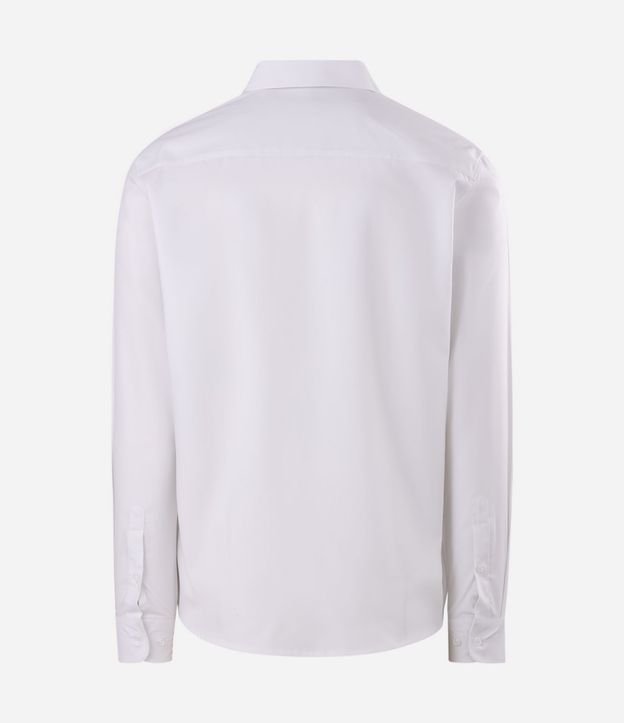 Camisa Regular en Fibra de Seda 6