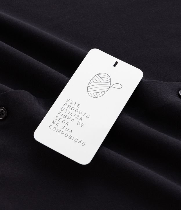 Camisa Regular en Fibra de Seda 4
