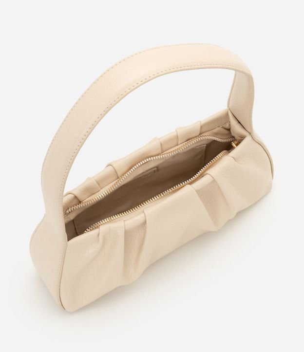 Cartera Baguette en PU con Textura Crocco 5