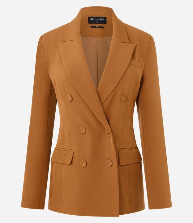 Blazer Slim Sastre con Botones y Bolsillos Delanteros 5