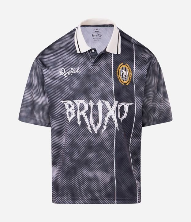Remera Boxy en Jacquard con Estampa de Ronaldinho Bruxo 4