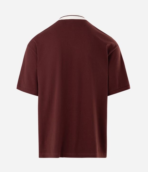 Remera Boxy en Piquet con Estampa Delantera 5