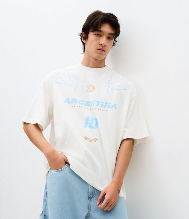 Remera Oversized Argentina