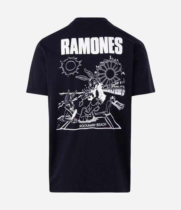 Remera Manga corta Ramones Rockaway Beach 6