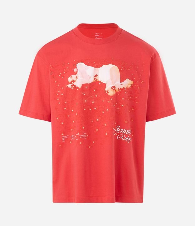 Remera Boxy con Estampa Jennie Ruby 5