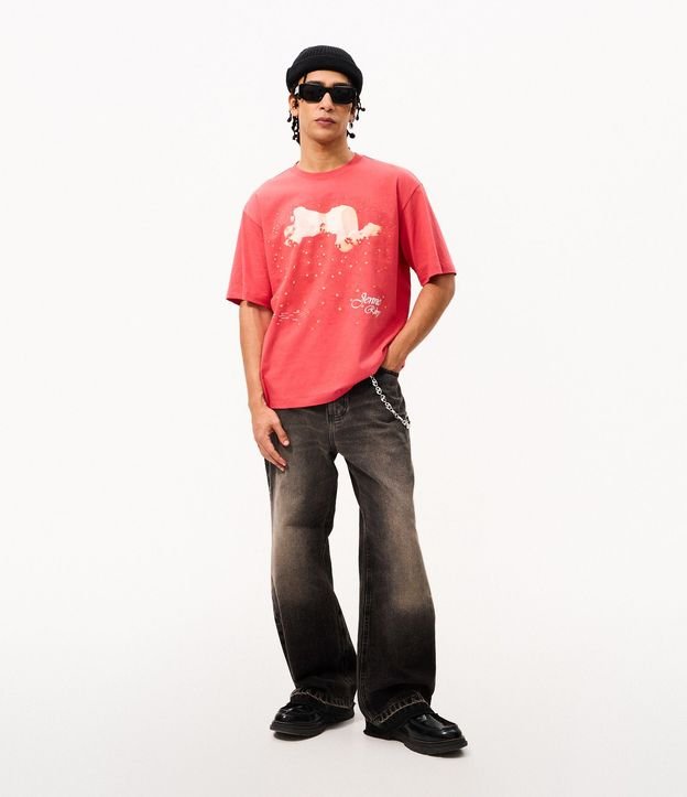 Remera Boxy con Estampa Jennie Ruby 2