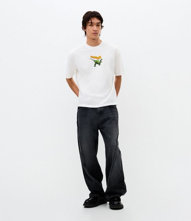 Remera Comfort con Estampa de Toy Story Dino 2