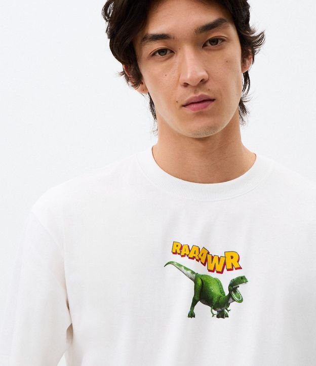 Remera Comfort con Estampa de Toy Story Dino 3