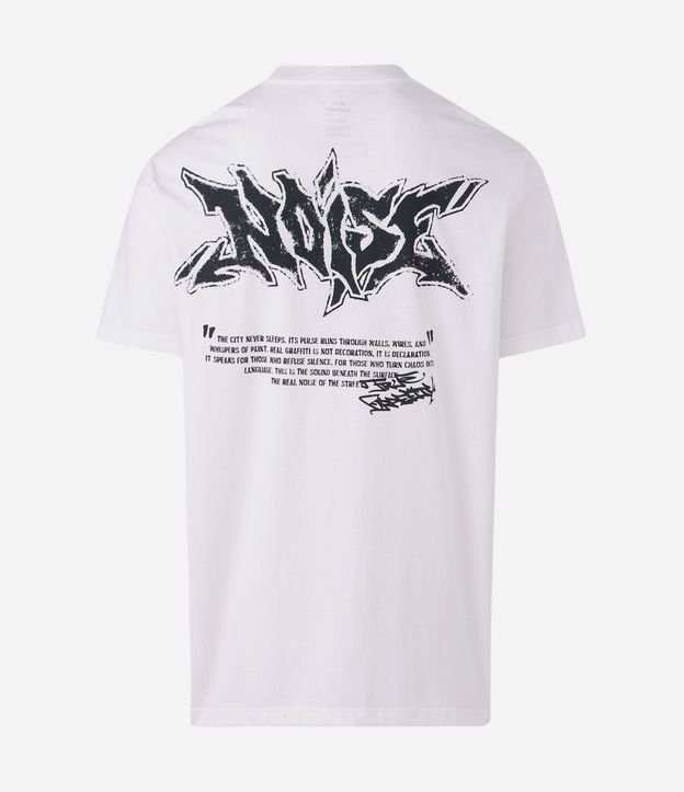 Remera Manga Corta NOISE Estampa en la Espalda 2