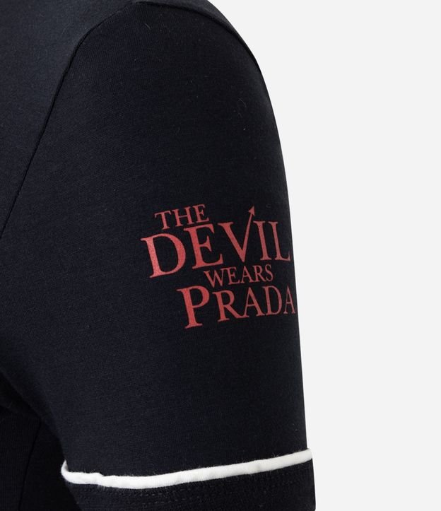 Remera en Algodón con Estampa del Diablo Viste  a la Moda 6