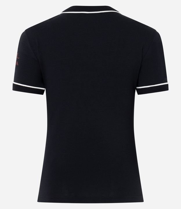 Remera en Algodón con Estampa del Diablo Viste  a la Moda 7