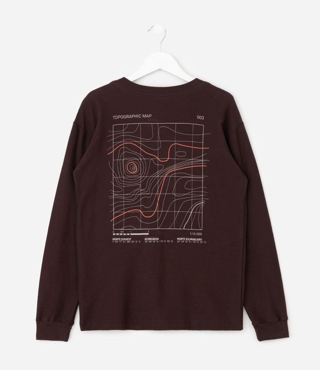 Remera Manga Larga Texturizada con Bordado - 5 a 14 años 3