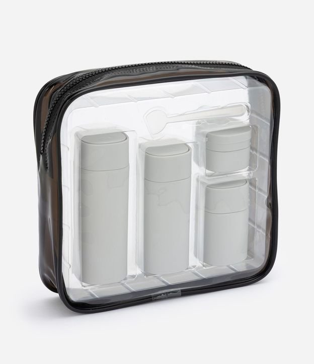 Kit Viaje Minimalista con Frascos Variados