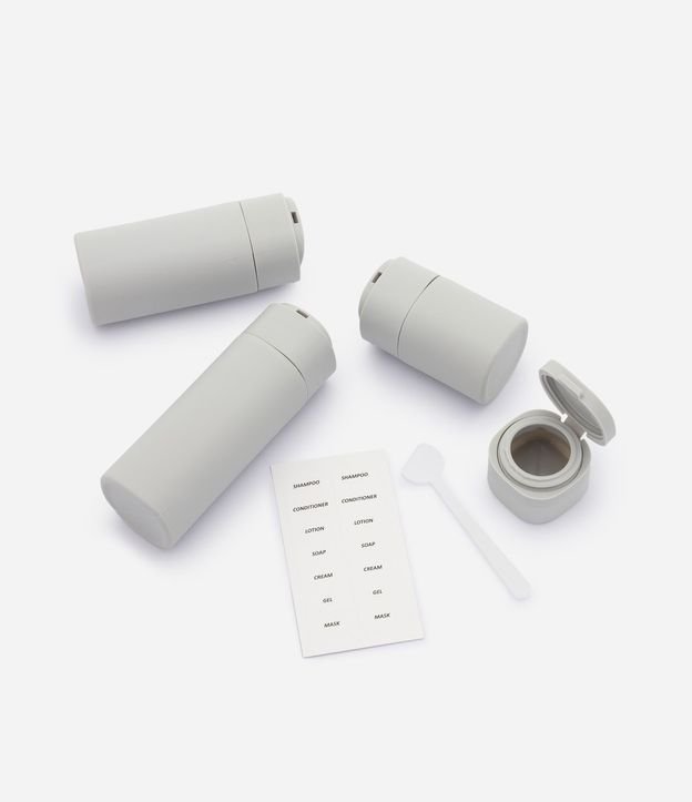 Kit Viaje Minimalista con Frascos Variados 2
