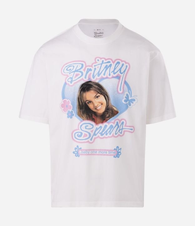 Remera Boxy Cropped Britney Spears 4