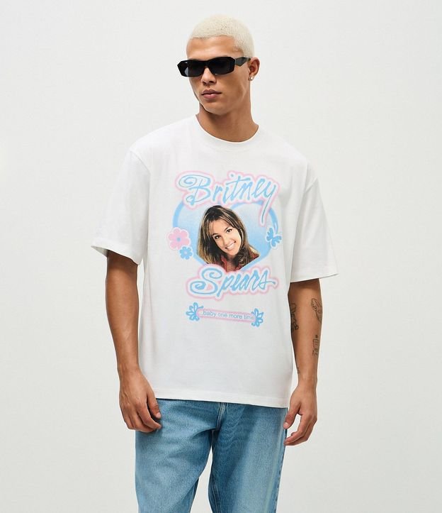 Remera Boxy Cropped Britney Spears 3