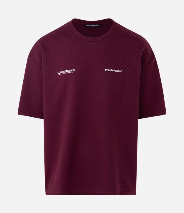 Remera Oversized en Algodón con Lettering Paris Tokyo New York 5