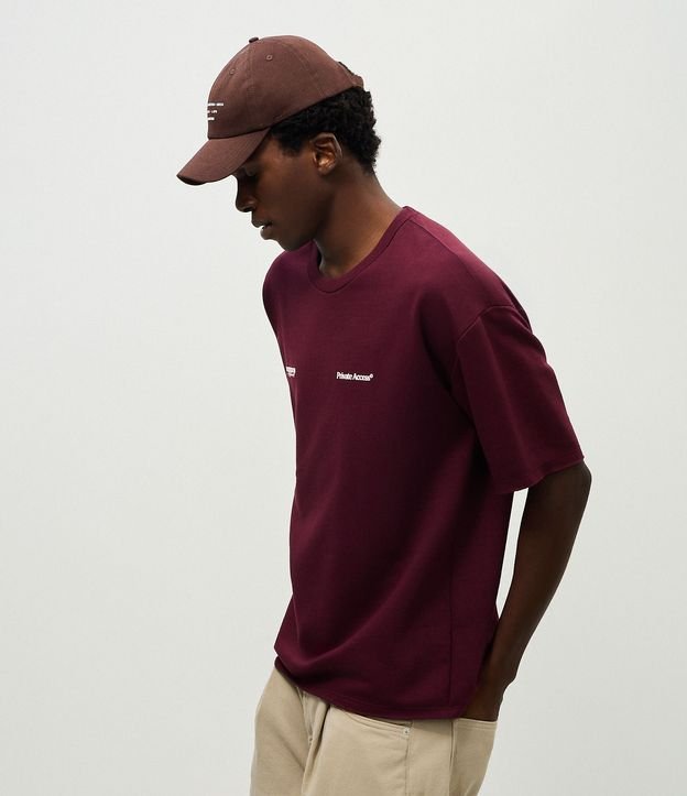 Remera Oversized en Algodón con Lettering Paris Tokyo New York 4