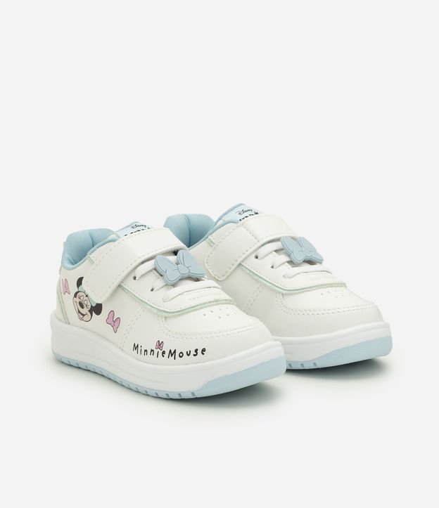 Championes Infantil con Patch Minnie y Velcro – Talle 20 a 27