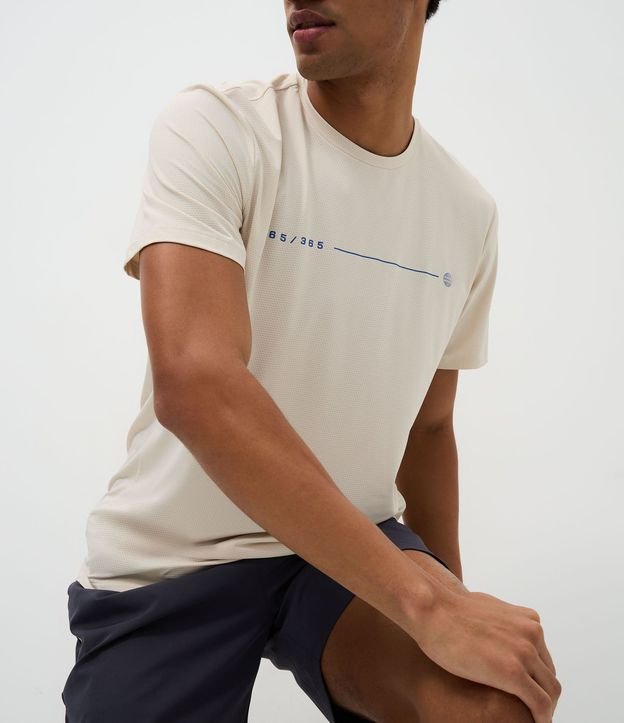 Remera Deportiva Dry en Poliamida con Lettering 3