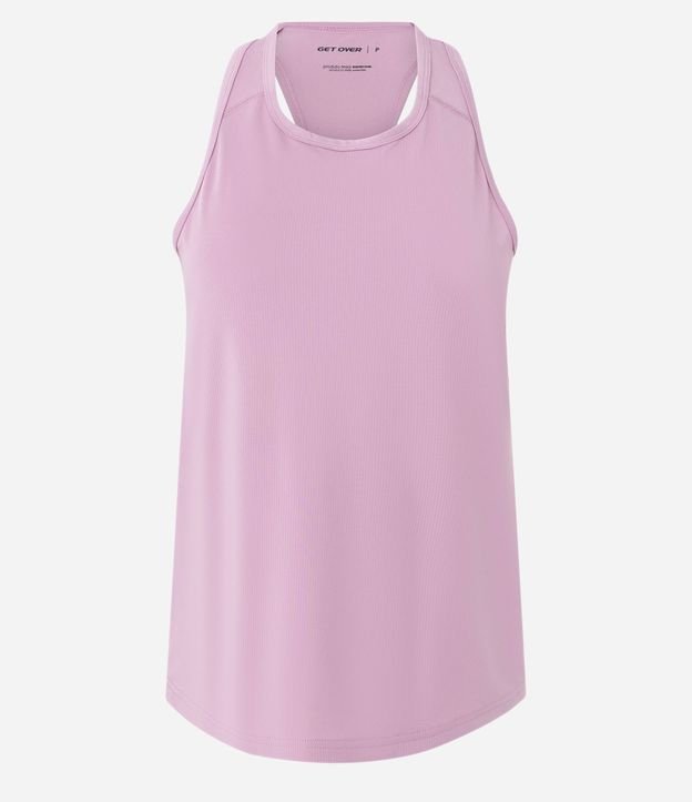 Musculosa Nadador Deportiva en Microfibra con Textura 5