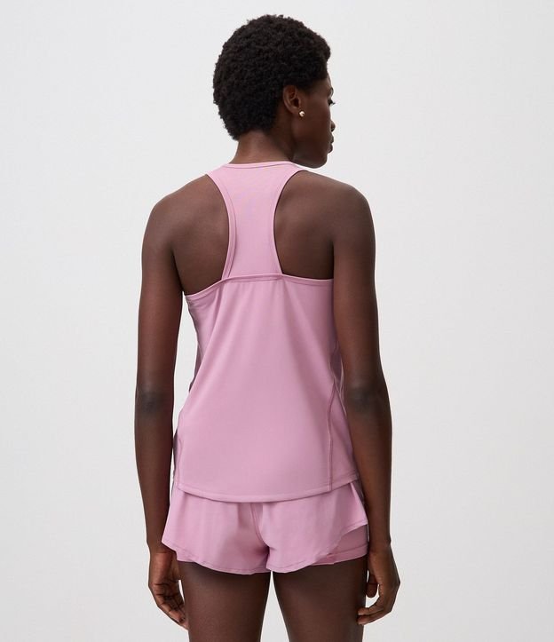 Musculosa Nadador Deportiva en Microfibra con Textura 3