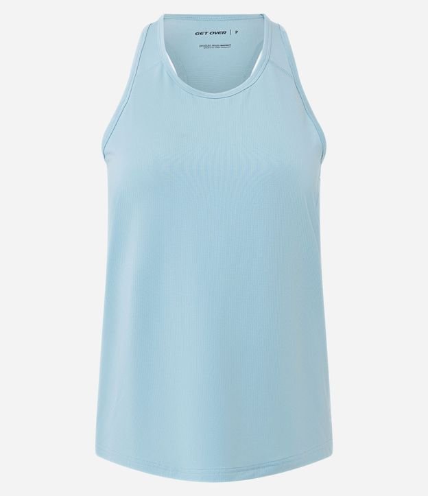 Musculosa Nadador Deportiva en Microfibra con Textura 5