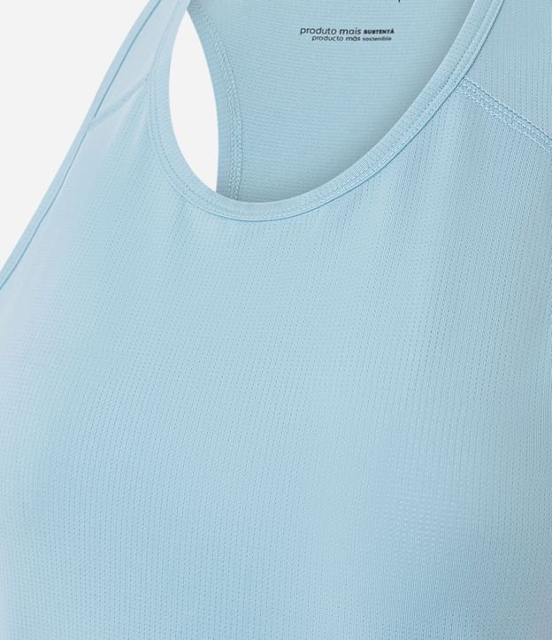Musculosa Nadador Deportiva en Microfibra con Textura 6