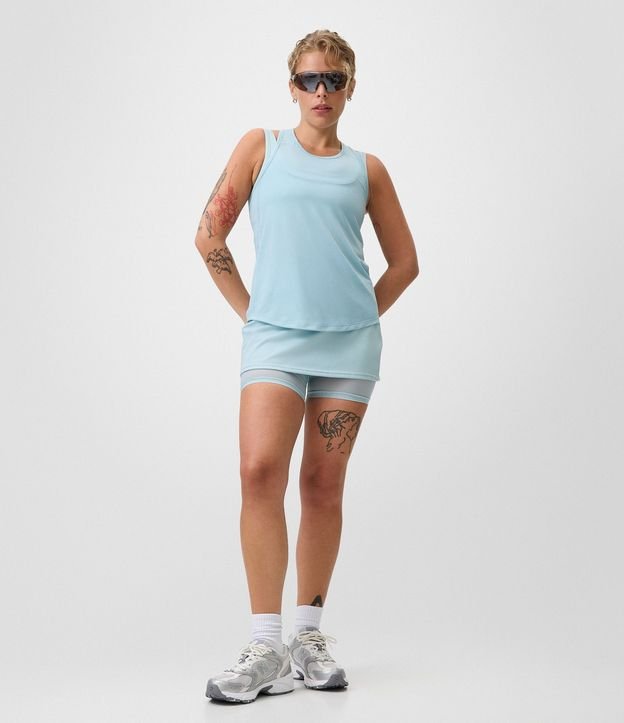 Musculosa Nadador Deportiva en Microfibra con Textura 2