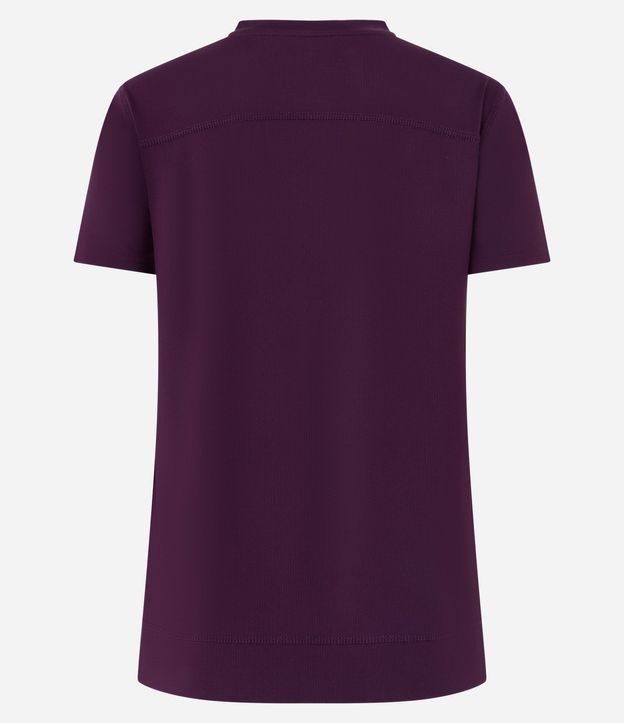 Remera Deportiva en Microfibra Agujerada con Ruedo Mullet 7