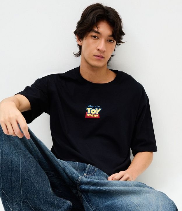 Remera Comfort en Algodón con Estampado Toy Story Amigos 3