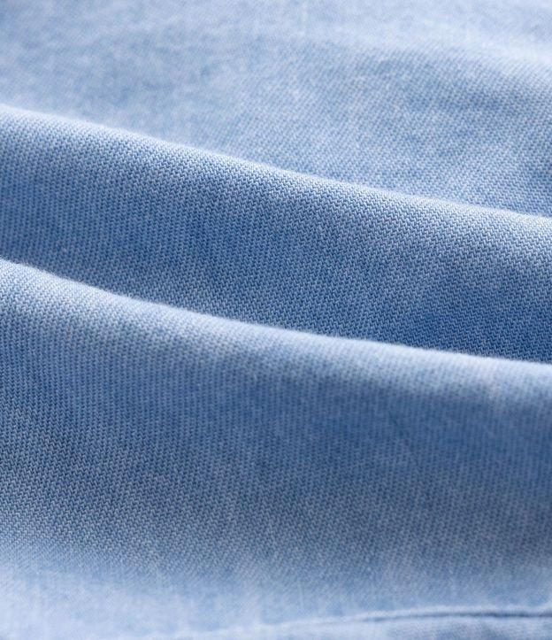 Short Jeans Infantil Bordado en el Bajo - Talle 3 a 18 Meses 3