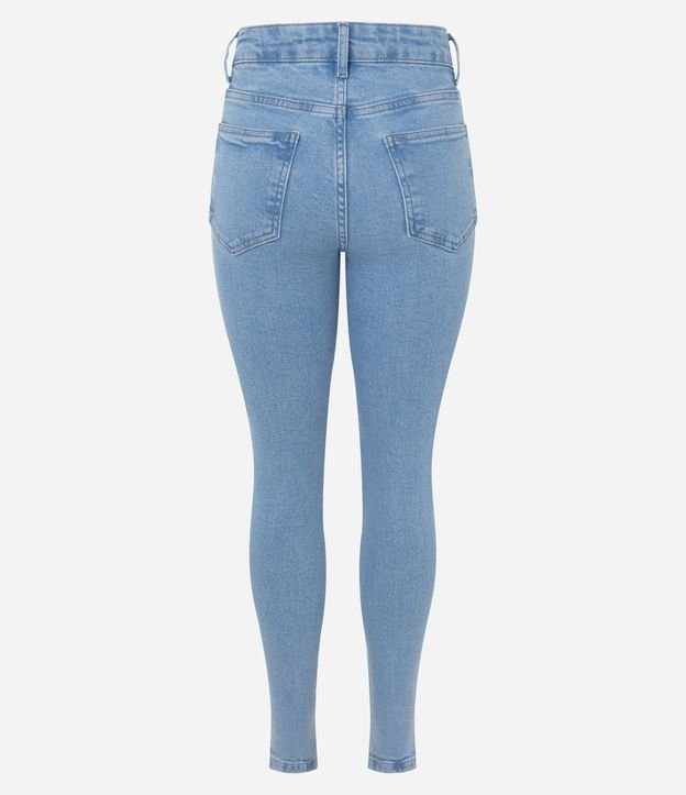 Pantalón Skinny en Jeans con Cintura Alta 3