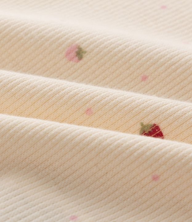 Body Bebé en Rib con Estampa de Mini Frutillas – Talle RN a 18 Meses 4