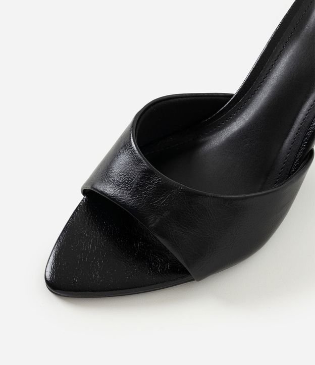 Sandalia Mule en PU con Punta de Hoja 5