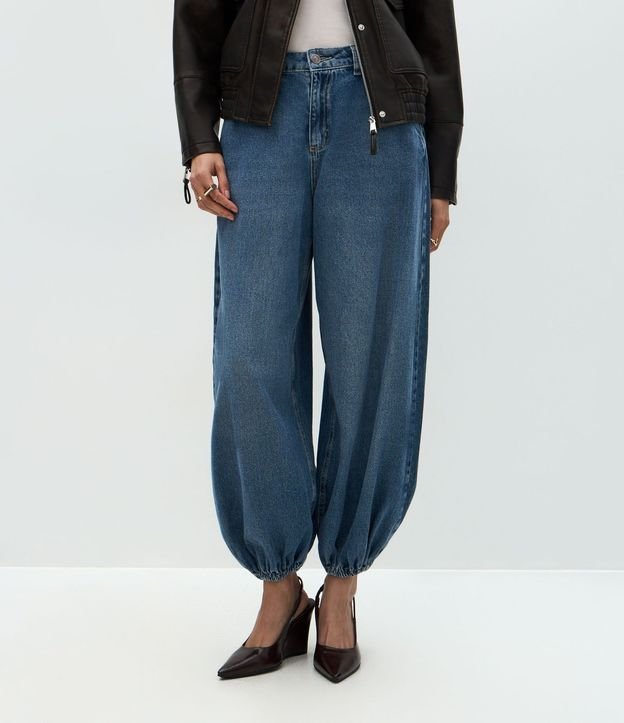 Pantalón Aladim en Jean con Cintura Alta 3