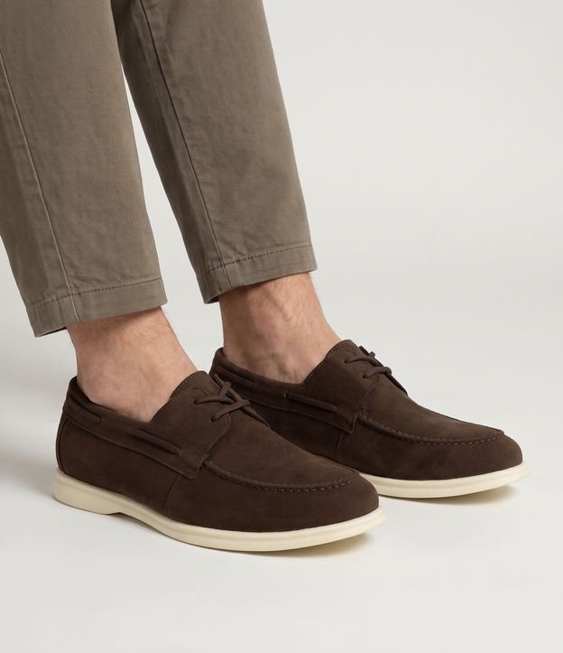 Zapato Dockside Gamuza Sintética