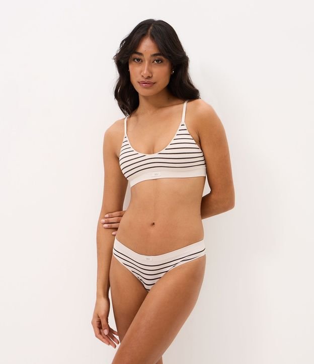 Kit 02 Bombachas Bikini en Poliamida Seamless 3