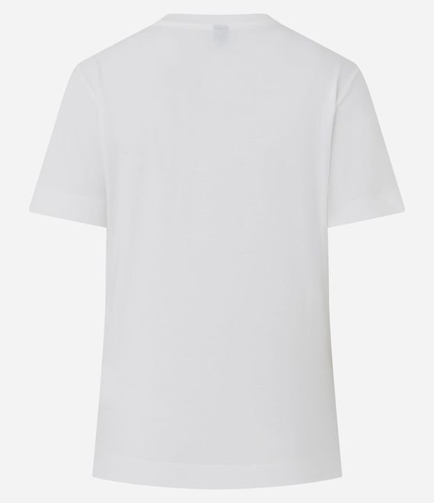 Remera Femenina de Algodón con Lazos Brillantes 7