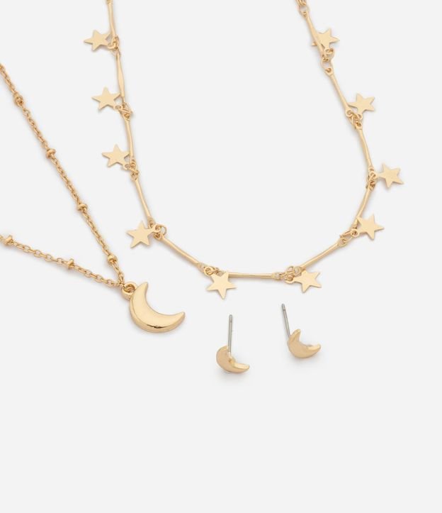Conjunto Infantil de Collar Caravana y Pulsera Estrellas – Talle U