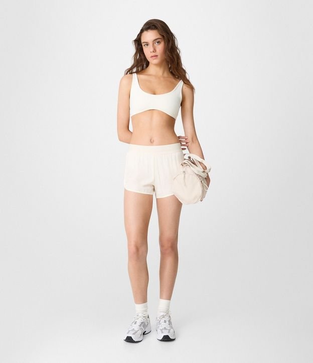 Short Runner Deportivo con Cintura Ancha Elástico