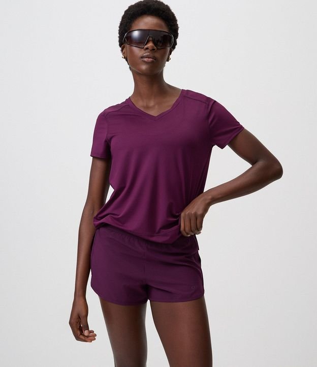Short Runner Deportivo con Cintura Ancha Elástico 4