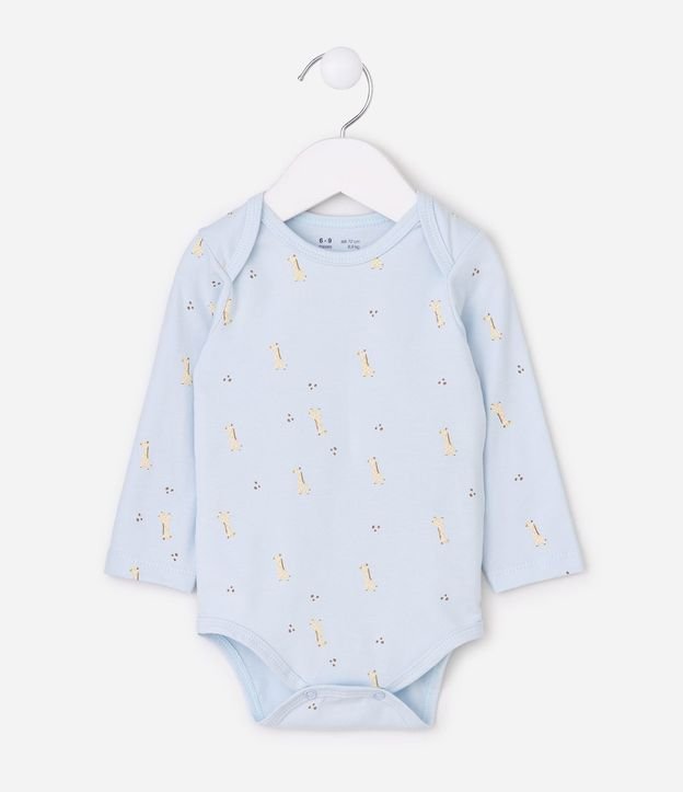 Body Bebé con Estampado Fullprint Girafitas – Talle RN a 18 Meses 2