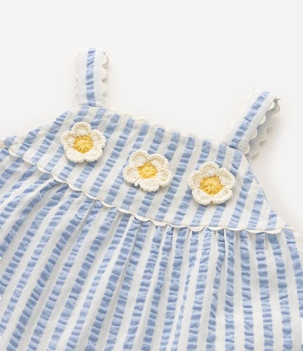 Conjunto Infantil en Laise con Volado - Talle 1 a 6 años 5