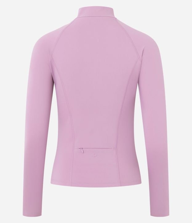 Campera Deportiva Ajustada en Microfibra con Bolsillo 6