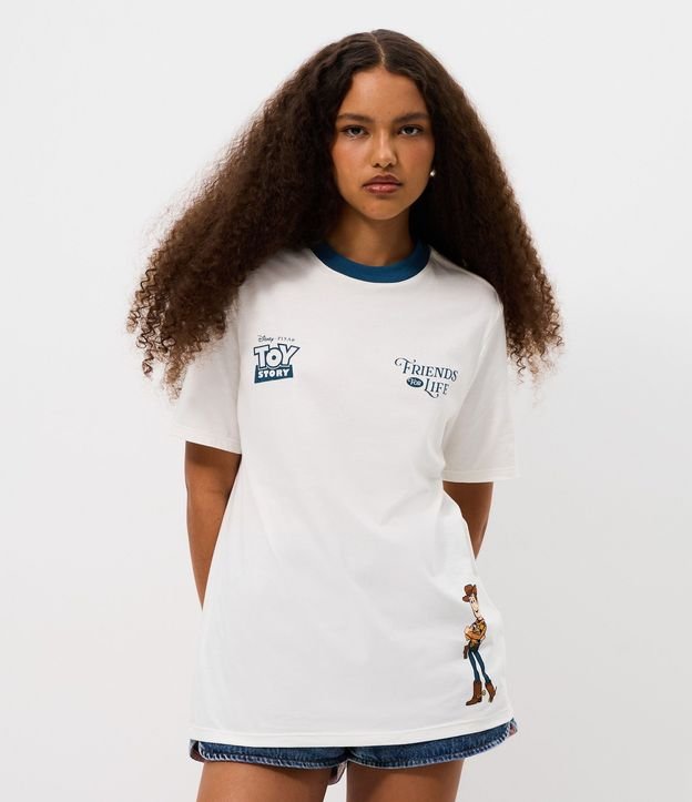 Remera Alargada en Algodón Estampa Toy Story