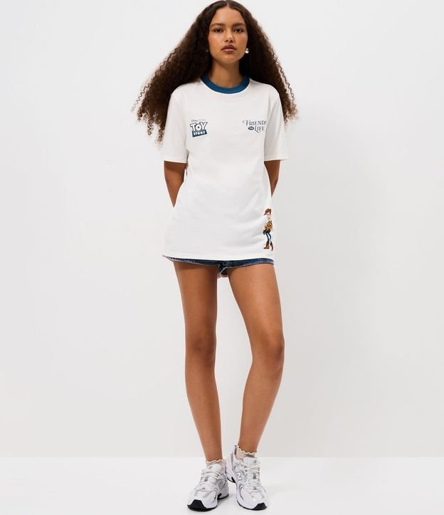 Remera Alargada en Algodón Estampa Toy Story 2