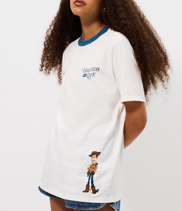 Remera Alargada en Algodón Estampa Toy Story 3